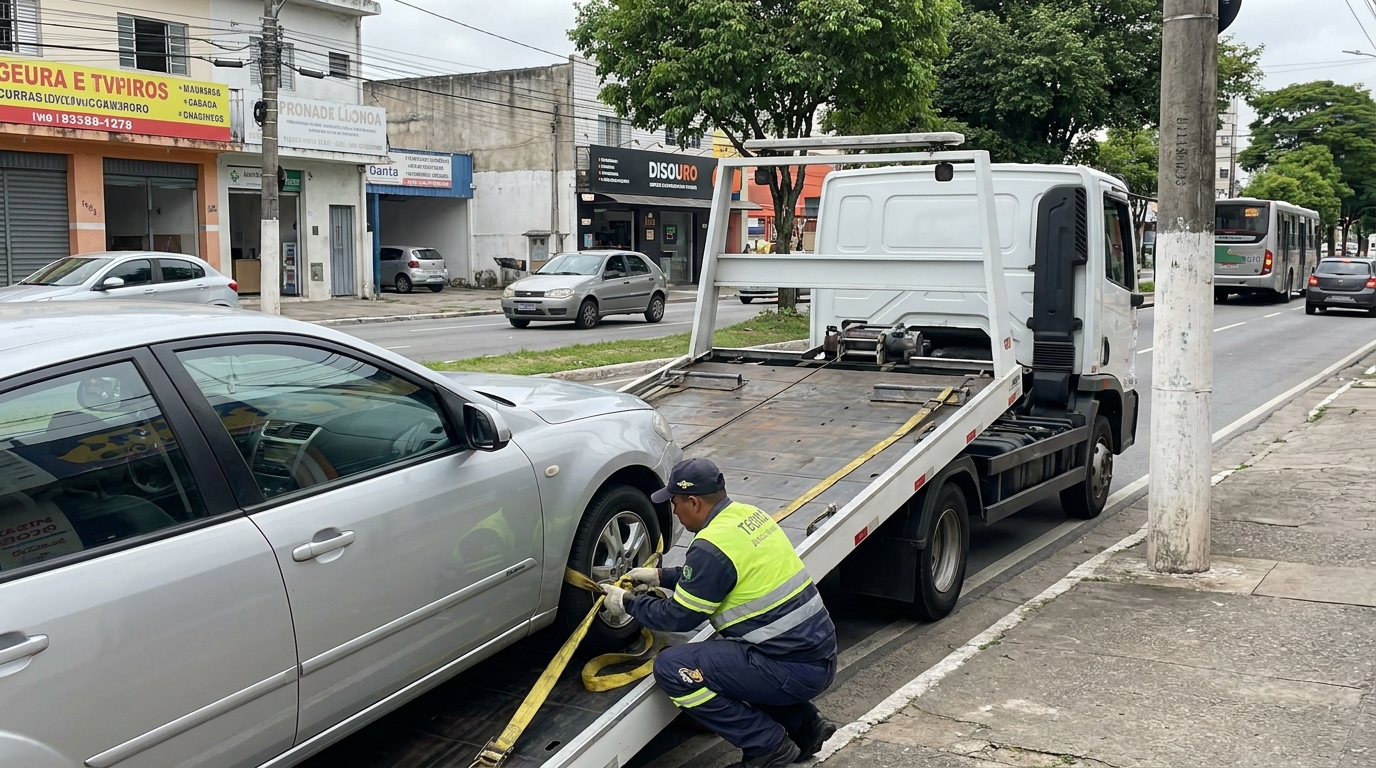 Transporte de Automóvel na Cooperativa, São Bernardo do Campo‑SP